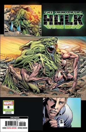 Immortal Hulk issue 8-D Joe Bennett Cover (3rd Printing)