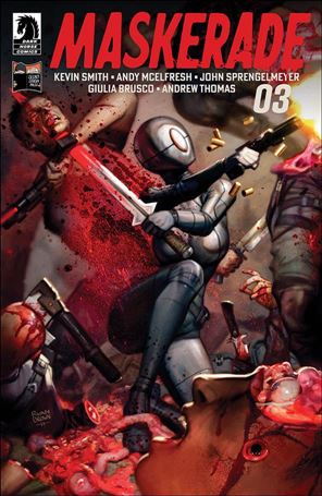 Maskerade issue 3-B Ryan Brown Cover