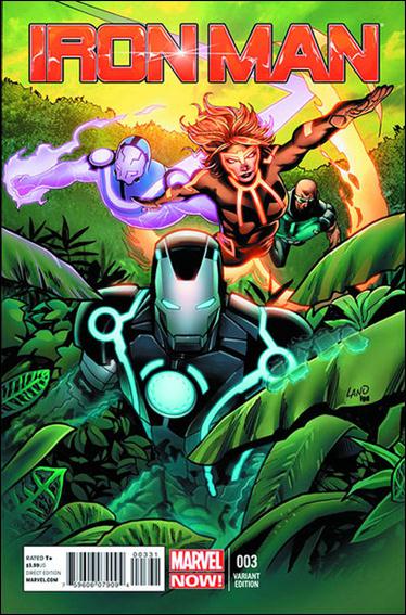 Iron Man (2013) issue 3-C Greg Land 1:50 Cover