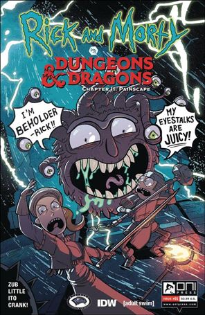 Rick and Morty vs Dungeons & Dragons Chapter II: Painscape issue 1-B Jim Zub Cover