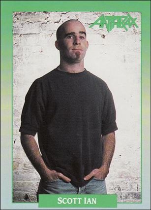Rock Cards (Base Set) card 40 Scott Ian