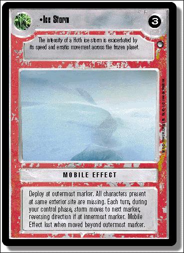 Star Wars: Hoth Limited (Base Set) card 119 Ice Storm