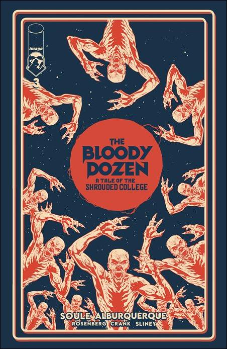 Bloody Dozen: A Tale of the Shrouded College issue 3-C Will Sliney 1:10 Cover