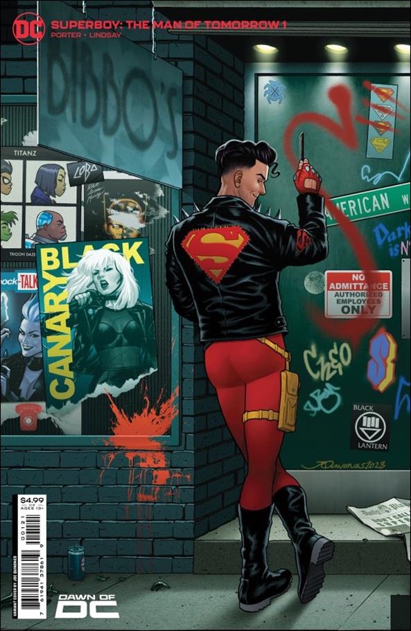 Superboy: The Man of Tomorrow issue 1-B Joe Quinones Cardstock Cover