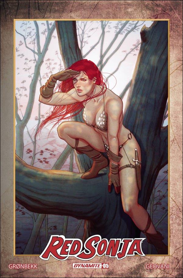 Red Sonja (2023) issue 5-F Jenny Frison 1:10 Modern Icon Cover
