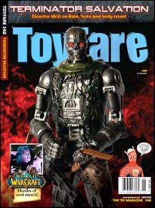 Toyfare: The Toy Magazine issue 142-B Terminator Salvation Cover