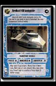 Star Wars: Premiere Limited (Base Set) card 313 SoroSuub V-35 Landspeeder