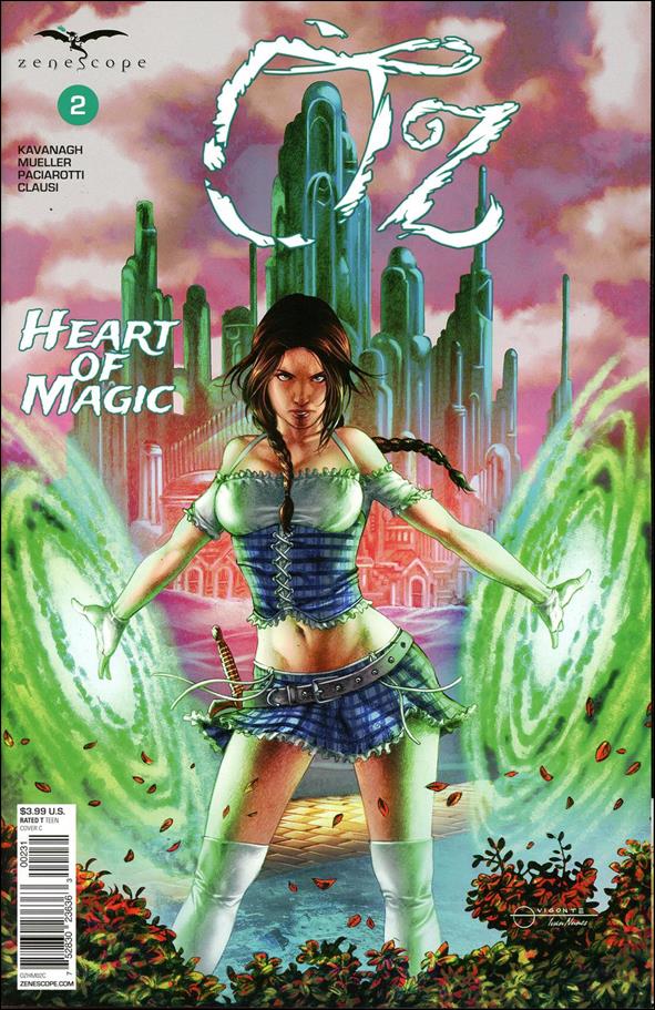 Oz: Heart of Magic issue 2-C Geebo Vigonte Cover