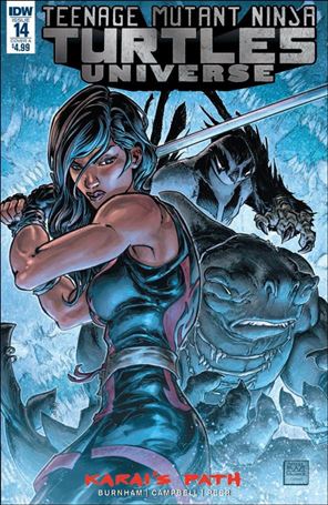 Teenage Mutant Ninja Turtles Universe issue 14 Freddie Williams II Cover