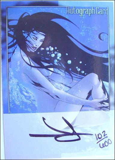 Michael Turner's Fathom (Autograph Subset) card nn-J Lee Jay Lee 1/600