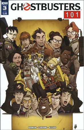 Ghostbusters 101 issue 3-B Tim Lattie Subscription Cover