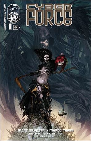Cyberforce (2012) issue 6 Marc Silvestri Cover