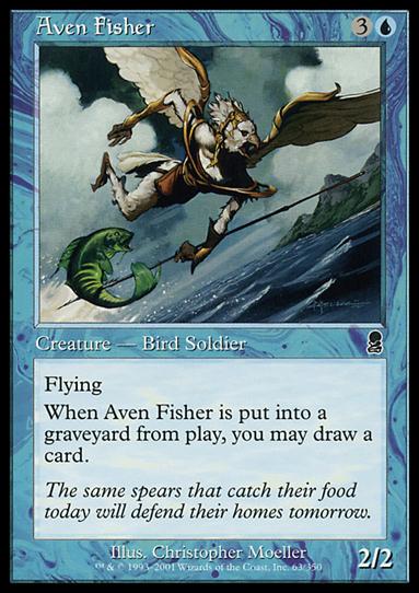 Magic the Gathering: Odyssey (Base Set) card 63 Aven Fisher
