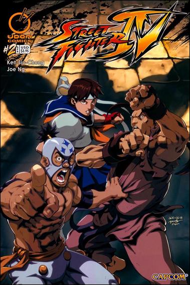 Street Fighter IV issue 2-B Joe Ng Cover