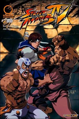 Street Fighter IV issue 2-B Joe Ng Cover