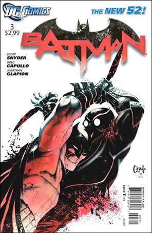 Batman (2011) issue 3 Greg Capullo Standard Cover