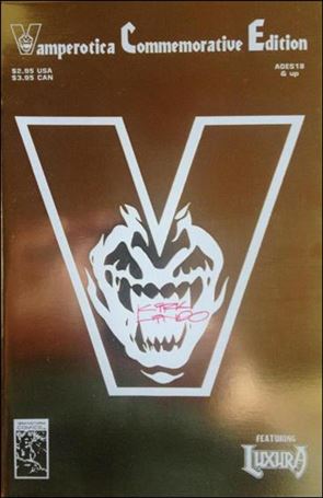 Vamperotica Commemorative Edition issue 1-C Gold Foil Cover