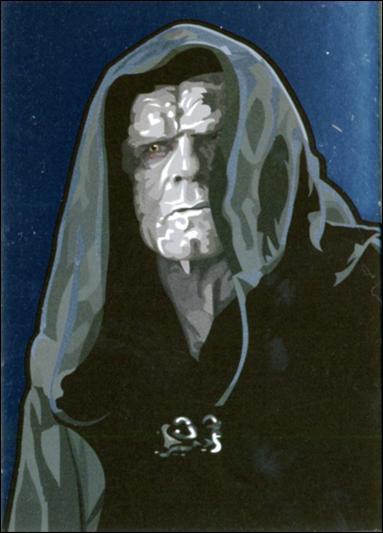 Star Wars Galaxy: Series 5 (Foil Subset) card 11 Emperor Palpatine Silver Foil