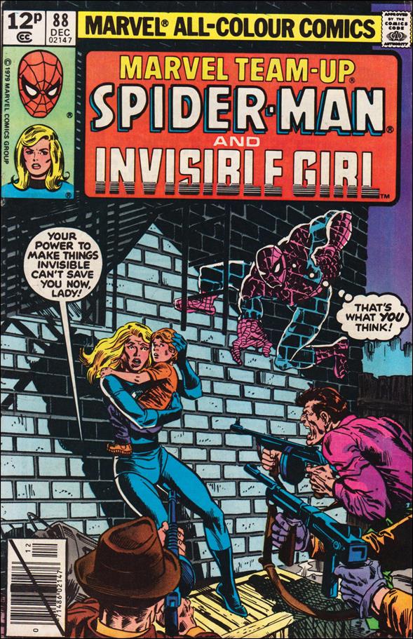 Marvel Team-Up (1972) issue 88-B UK Price Cover