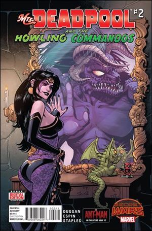 Mrs. Deadpool and the Howling Commandos issue 2 Reilly Brown Cover
