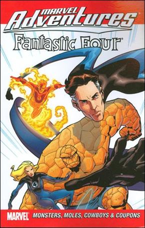 Marvel Adventures Fantastic Four issue 8 Monsters, Moles, Cowboys & Coupons