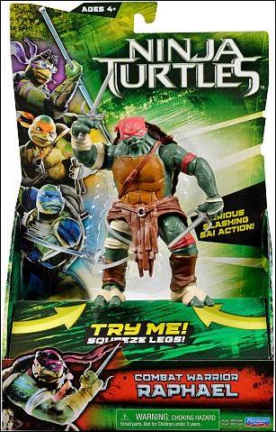 Ninja Turtles (Combat Warriors) figure 4 Combat Warrior Raphael
