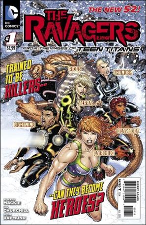 Ravagers issue 1 Ian Churchill Cover
