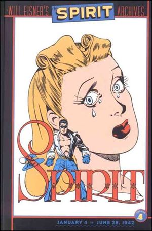 Will Eisner's The Spirit Archives issue 4 Dust Jacket