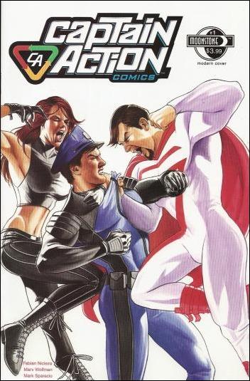 Captain Action Comics 1-A by Moonstone