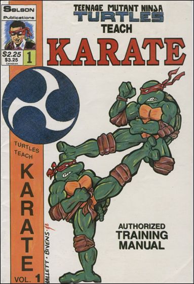 Teenage Mutant Ninja Turtles Authorized Martial Arts Training Manual issue 1