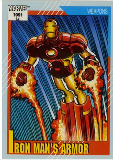 Marvel Universe: Series 2 (Base Set) card 133 Iron Man's Armor