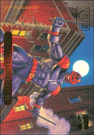 1994 Marvel Masterpieces (Gold-Foil Signature Parallel Base Set) card 83 Night Thrasher
