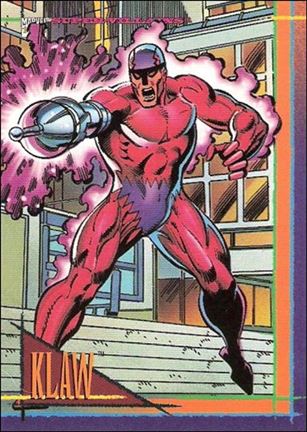 Marvel Universe: Series 4 (Base Set) card 81 Klaw