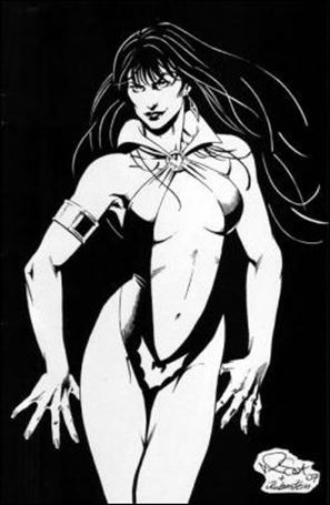 Vampirella Quarterly issue 1.2-E Nicola Scott Black & White Cover 1/500