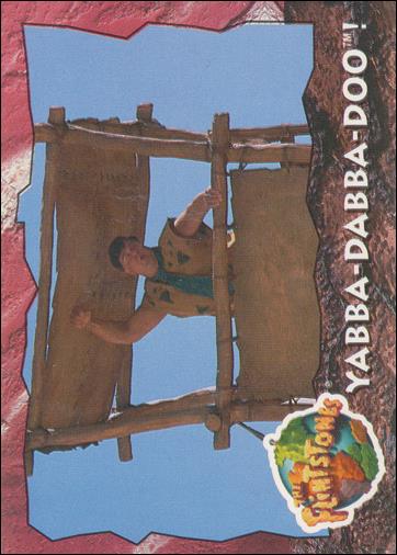 Flintstones: The Movie (Base Set) card 13 Yabba-Dabba-Doo!
