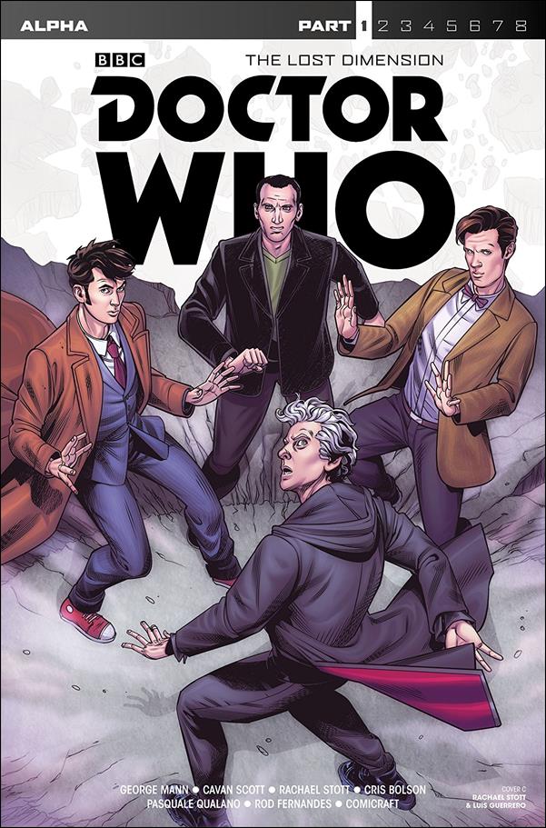 Doctor Who: The Lost Dimension Alpha issue 1-C Rachel Stott & Luis Guerrero Cover