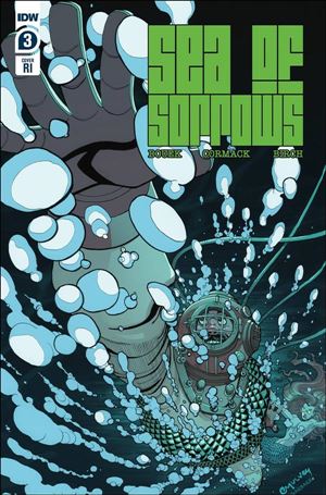 Sea of Sorrows issue 3-B Joe Mulvey 1:10 Cover