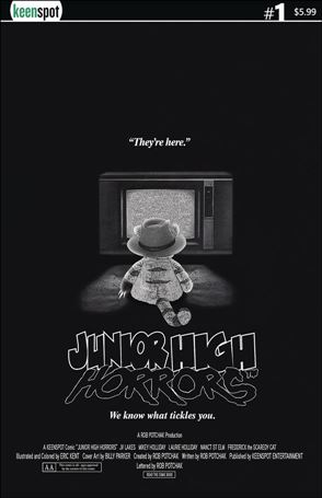 Junior High Horrors: April Fool's Special issue 1-B Billy Parker Cover