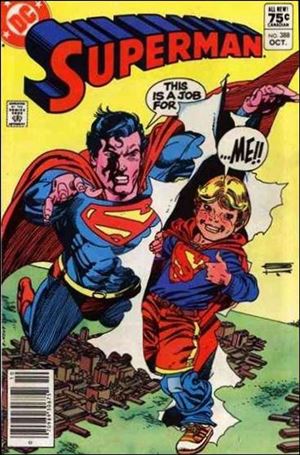 Superman (1939) issue 388-B Canadian Price Cover