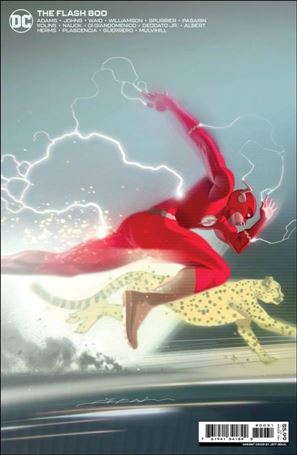 Flash (1959) issue 800-C Jeff Dekal Cardstock Cover