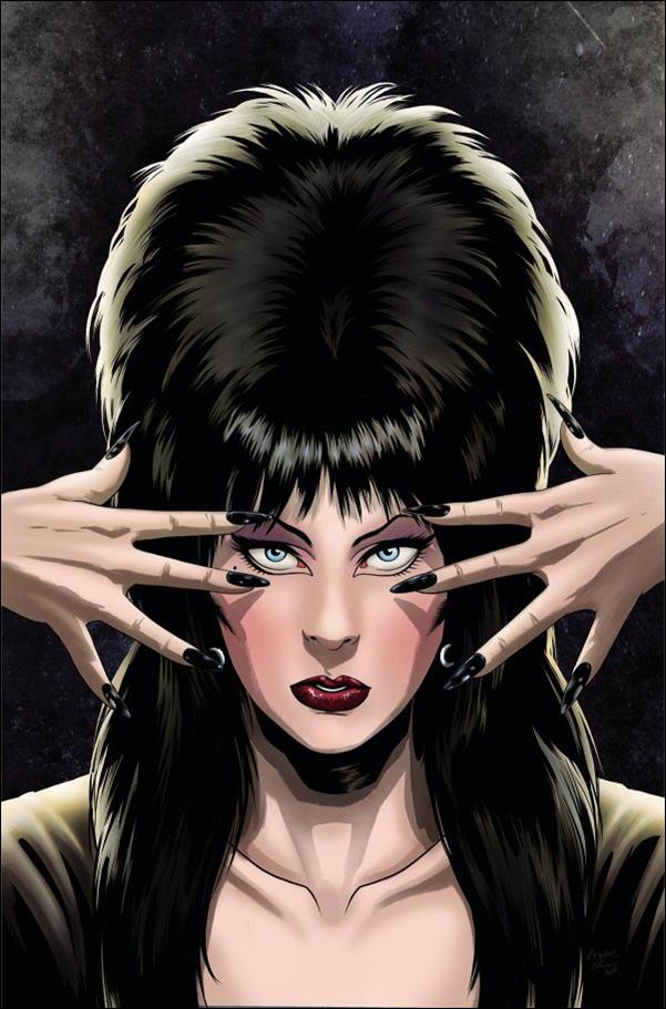 Elvira in Monsterland issue 1-J Kewber Baal 1:25 Virgin Cover