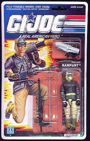 G.I. Joe: A Real American Hero 3 3/4" Basic Action Figures figure 130 Rampart (Shoreline Defense)