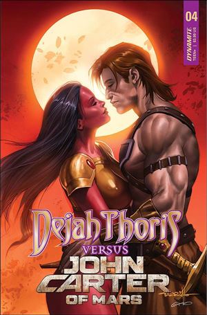Dejah Thoris Versus John Carter issue 4 Lucio Parrillo Cover