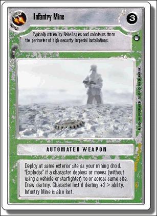 Star Wars: Hoth Revised (Base Set) card 156 Infantry Mine