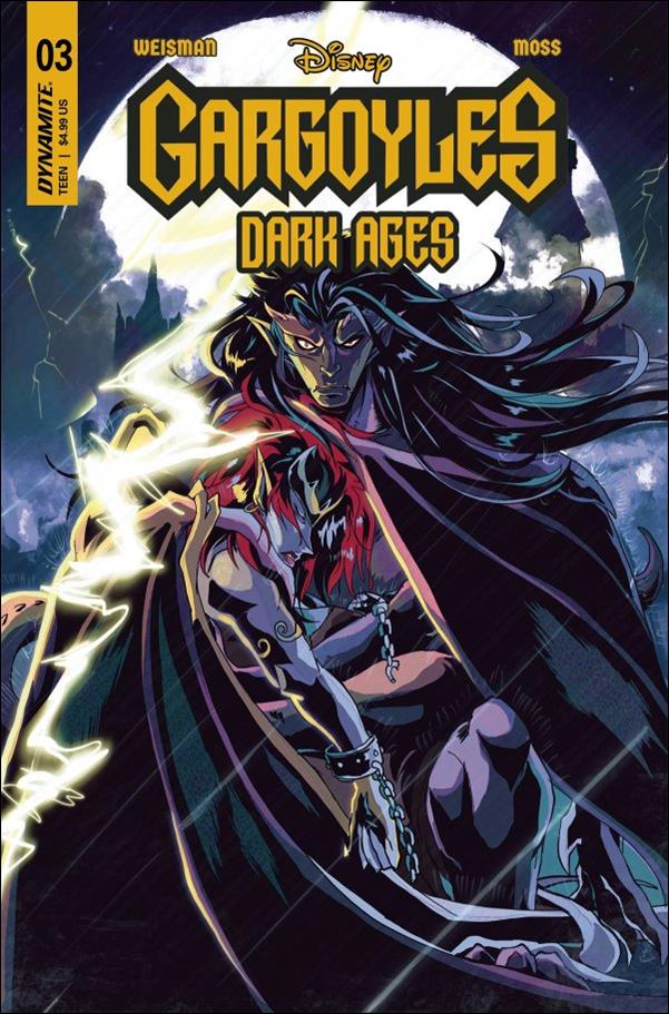 Gargoyles: Dark Ages issue 3-D Kenya Danino Cover