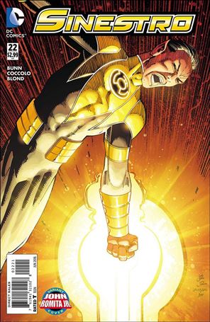 Sinestro issue 22-B John Romita Jr. Cover