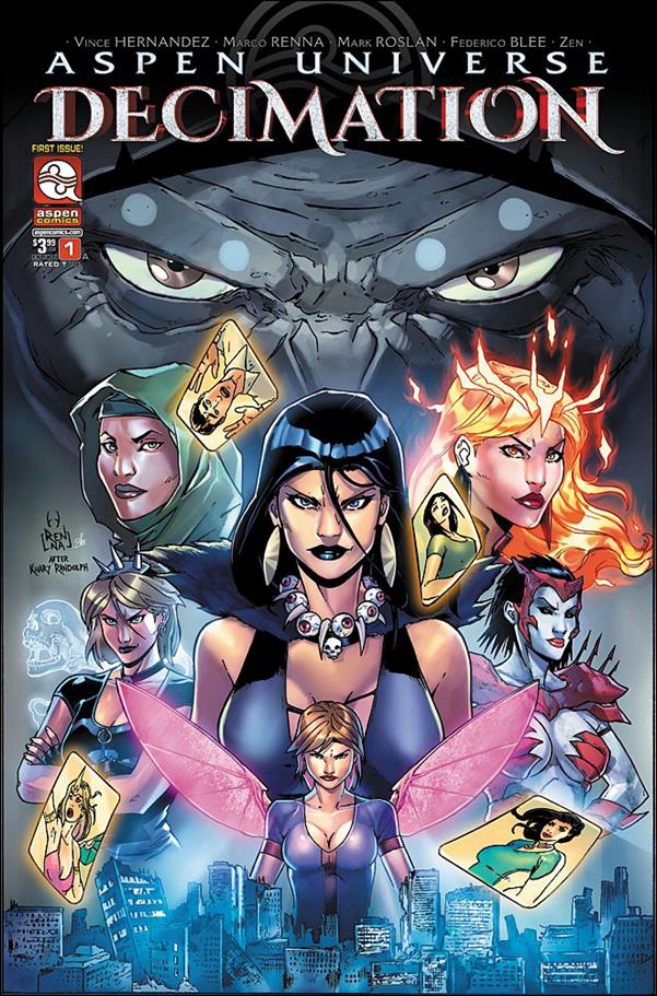 Aspen Universe: Decimation issue 1 Marco Renna Cover