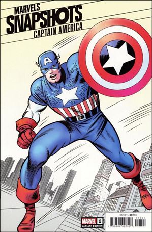 Captain America: Marvels Snapshots issue 1-C Jack Kirby 1:50 Hidden Gem Cover
