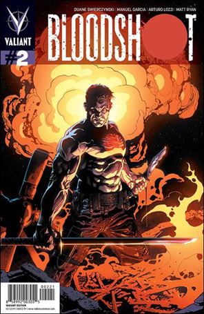 Bloodshot (2012) issue 2-B Andy Brase 1:20 Cover