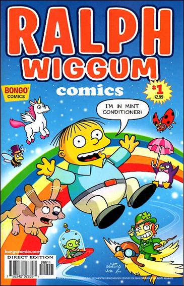 Simpsons One-Shot Wonders: Ralph Wiggum Comics issue 1-C "I'm in Mint Conditioner!" Cover